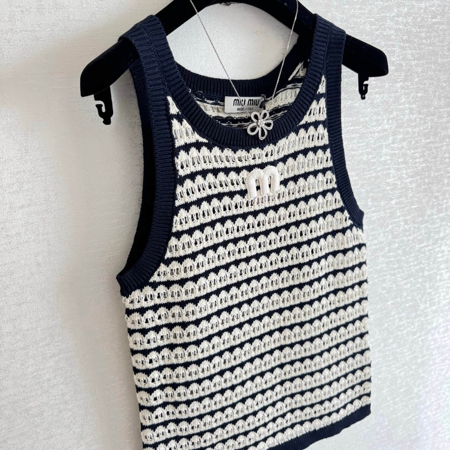 Vacation Style Openwork Vest