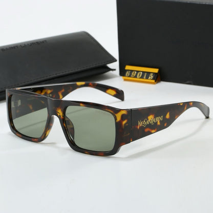 Gold Side Letter Sunglasses