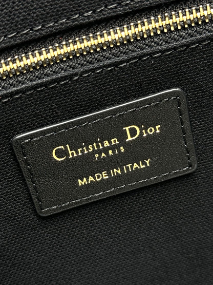 Embroidered Cowhide White Animal Small Crossbody Tote Bag