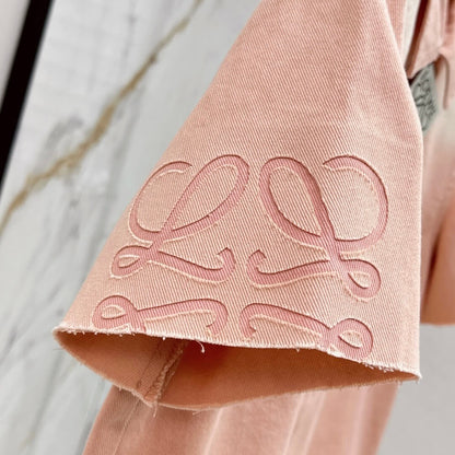 Versatile Fashionable Gradient Washed Cropped Denim Shirt