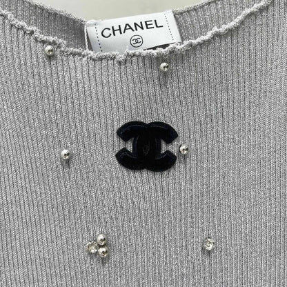 Bejeweled Slit Camisole Dress