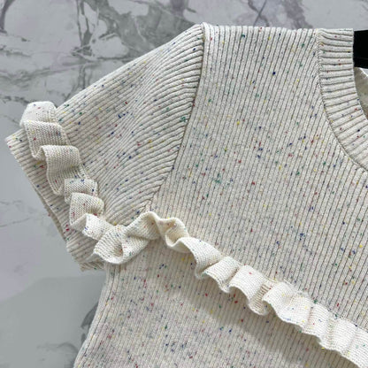 Sweet & Elegant Floral-Button Lace Dress