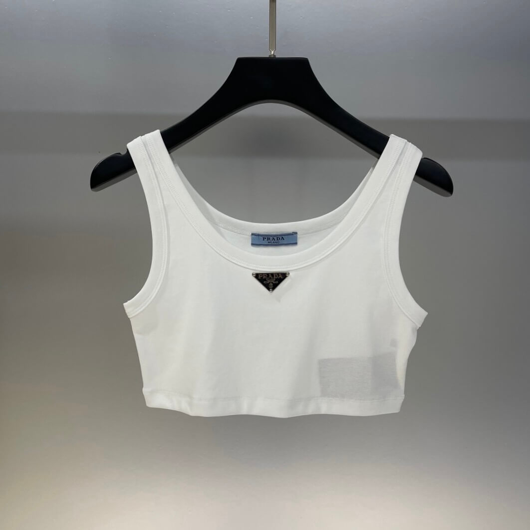 Classic Cropped Solid Color Vest