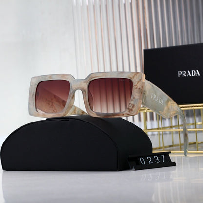 Side Letter Full Frame Sunglasses