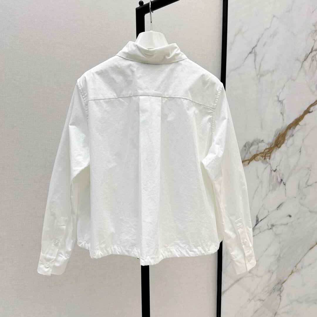 Adjustable-Waist Shirt & Faux Layered Skirt Set