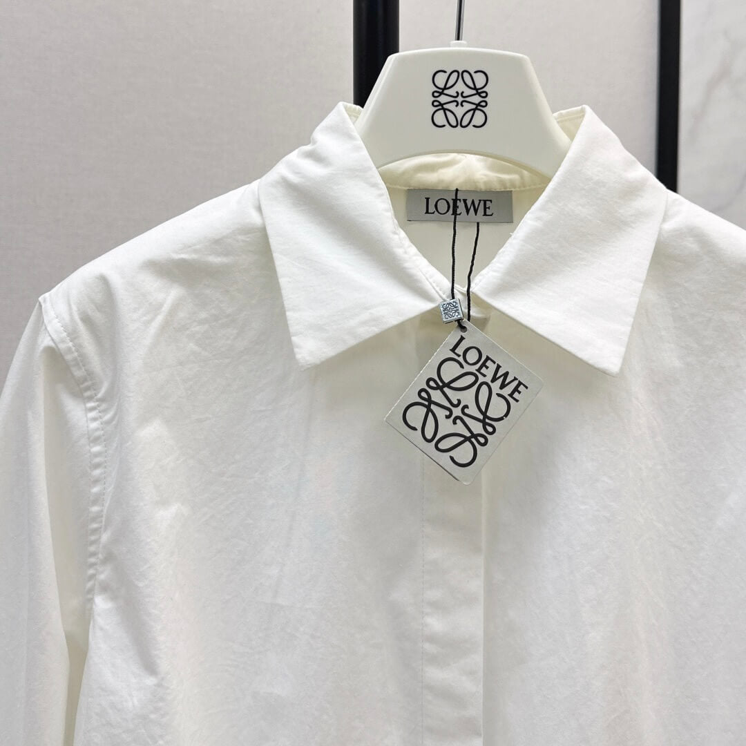 Adjustable-Waist Shirt & Faux Layered Skirt Set