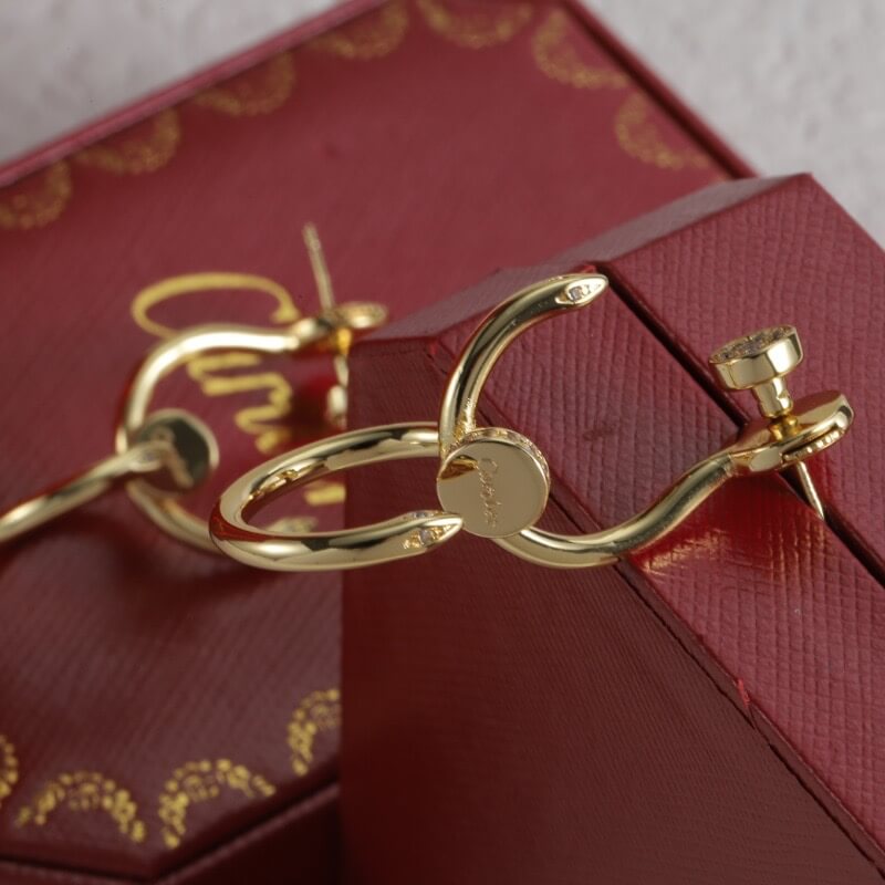 Classic Curved Nail Earrings