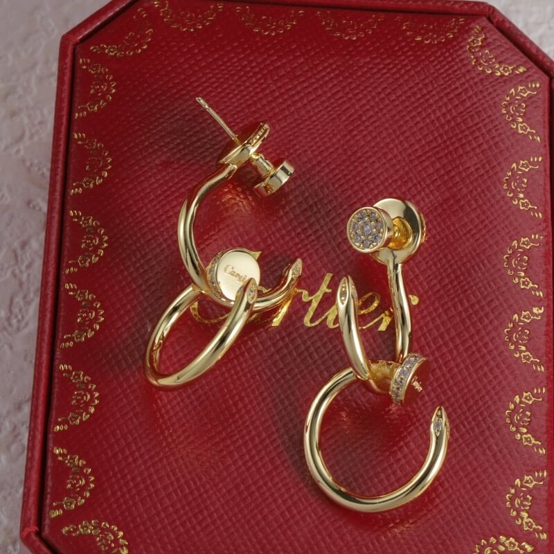 Classic Curved Nail Earrings