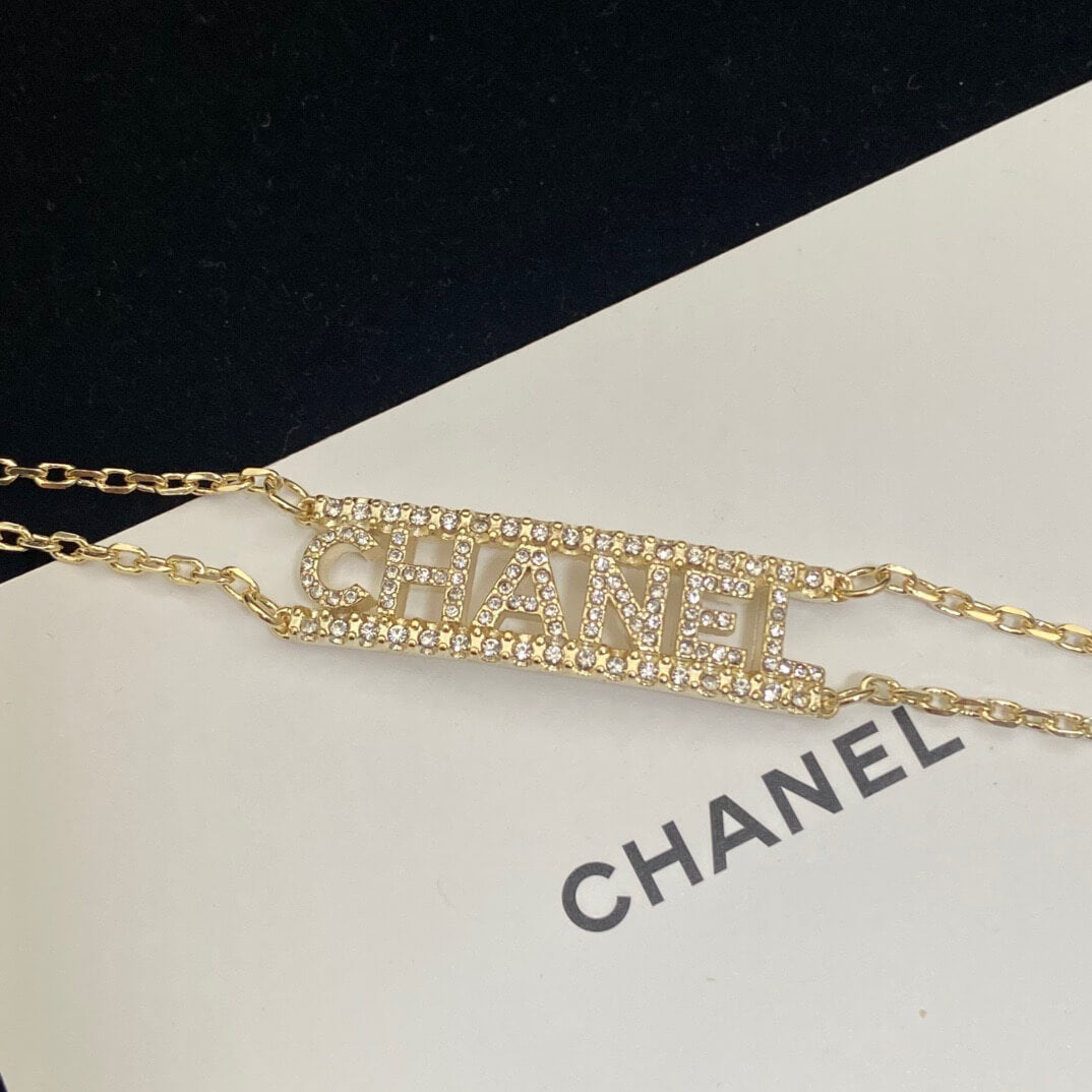 Classic Double-Layer Letter Bracelet