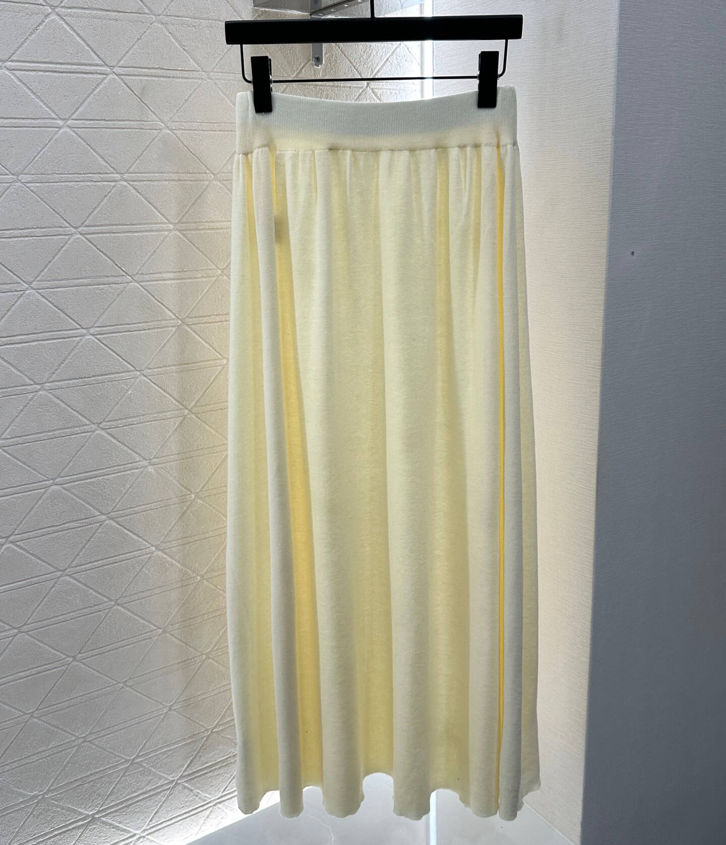 Elegant & Sophisticated Floral-Knit Short-Sleeve Skirt Set