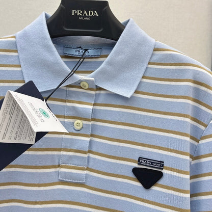 Striped Adjustable Hem T-Shirt