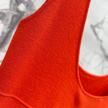 Elegant & Sexy Slim-fit Color-block Sleeveless Dress