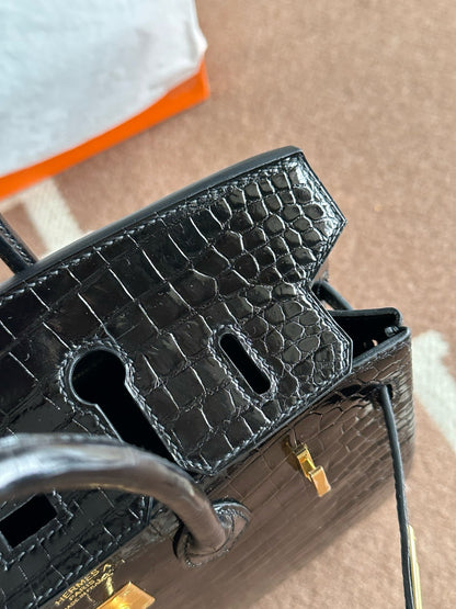 H crocodile handmade