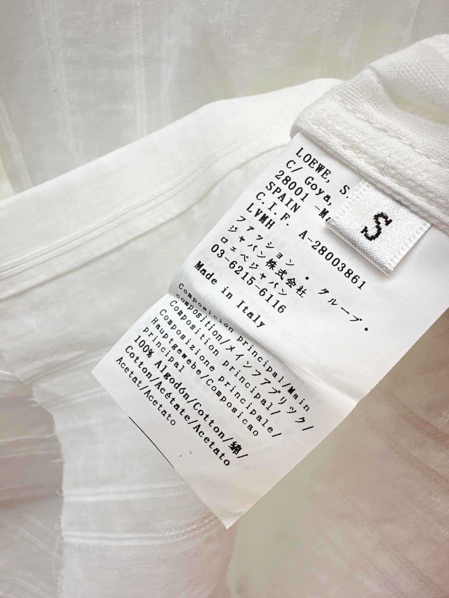 Lo 25ss jacquard buttons shirt