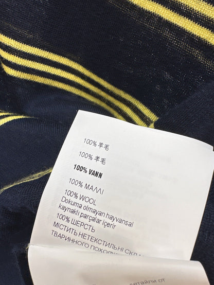 m 25ss knitted polo shirt