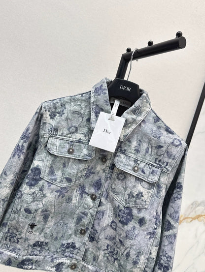 25fw Collar denim jacket