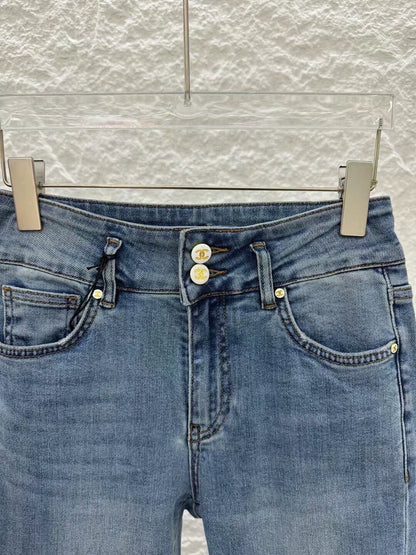 25 Slim-fit bootcut jeans