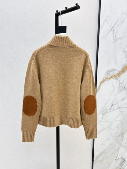 25fw new cashmere stand collar jacket