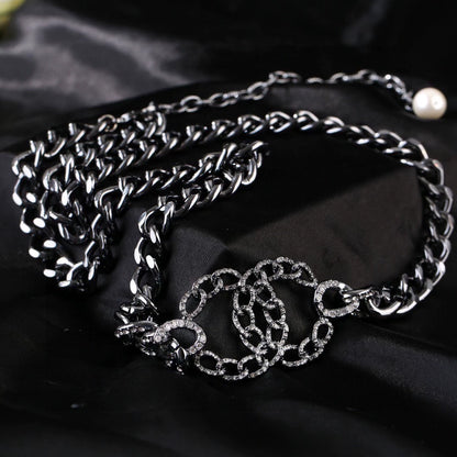 Double C waist chain