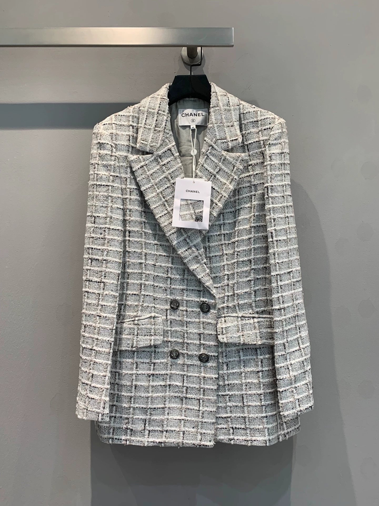 25fw Plaid woven suit jacket（Medieval Series）