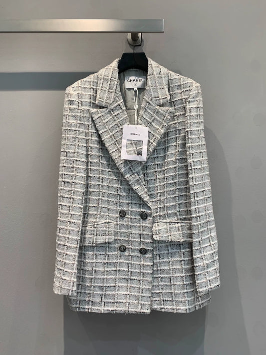 25fw Plaid woven suit jacket（Medieval Series）