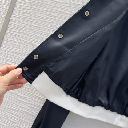 25fw Splicing baseball jacket