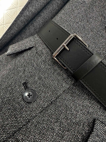 25fw Shawl lapel waistband suit multiple piece set