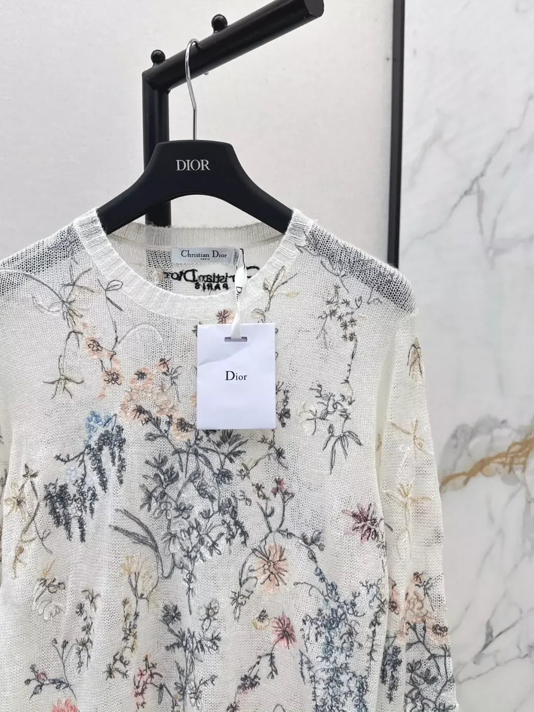 25fw Mohair knitted sweater