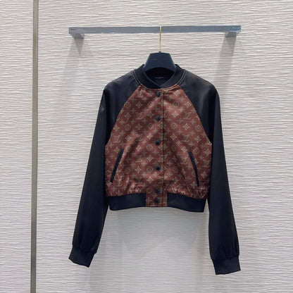 25fw Splicing baseball jacket