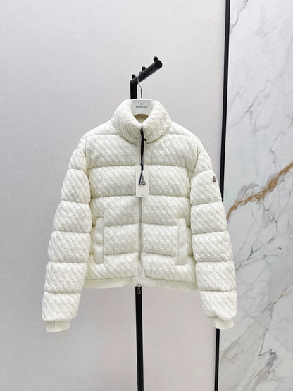 25fw Wool Knitted Bread Down Jacket