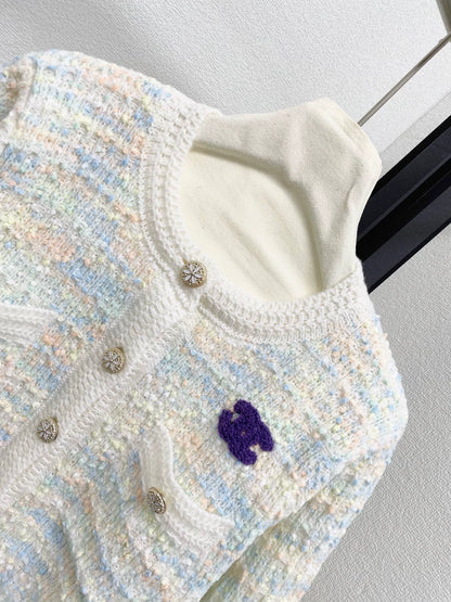 25fw Fragrant knitted cardigan