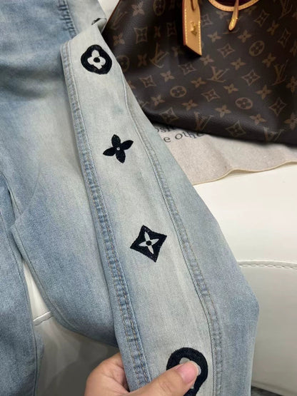 25 Summer New Washed Blue Jeans