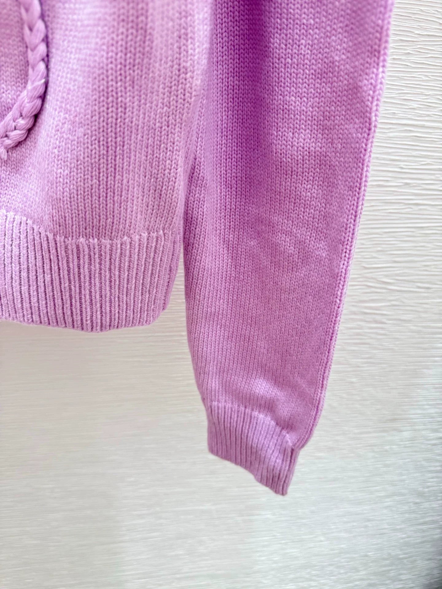 25fw Letter jacquard sweater