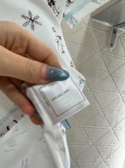 Round neck printed T-shirt