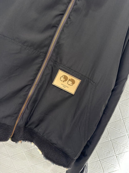 25fw Wear a teddy zipper jacket on both sides