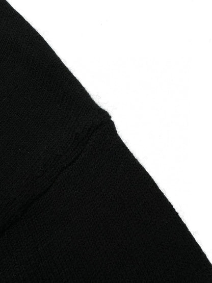 25fw Backpack buckle knitted cardigan