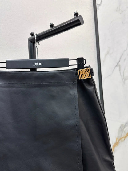 25fw Sheepskin pants skirt