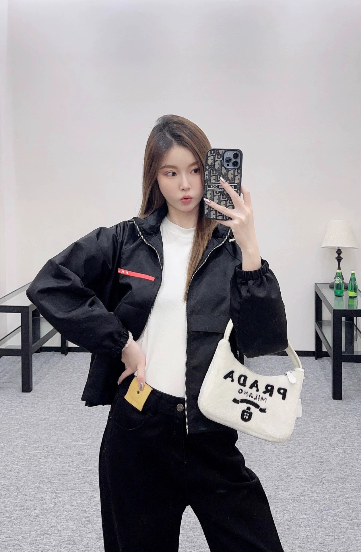 25fw Storage hooded charging jacket