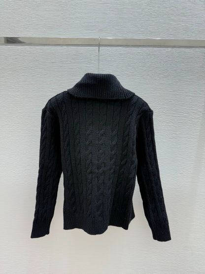 25fw Fried Dough Twists knitting cardigan