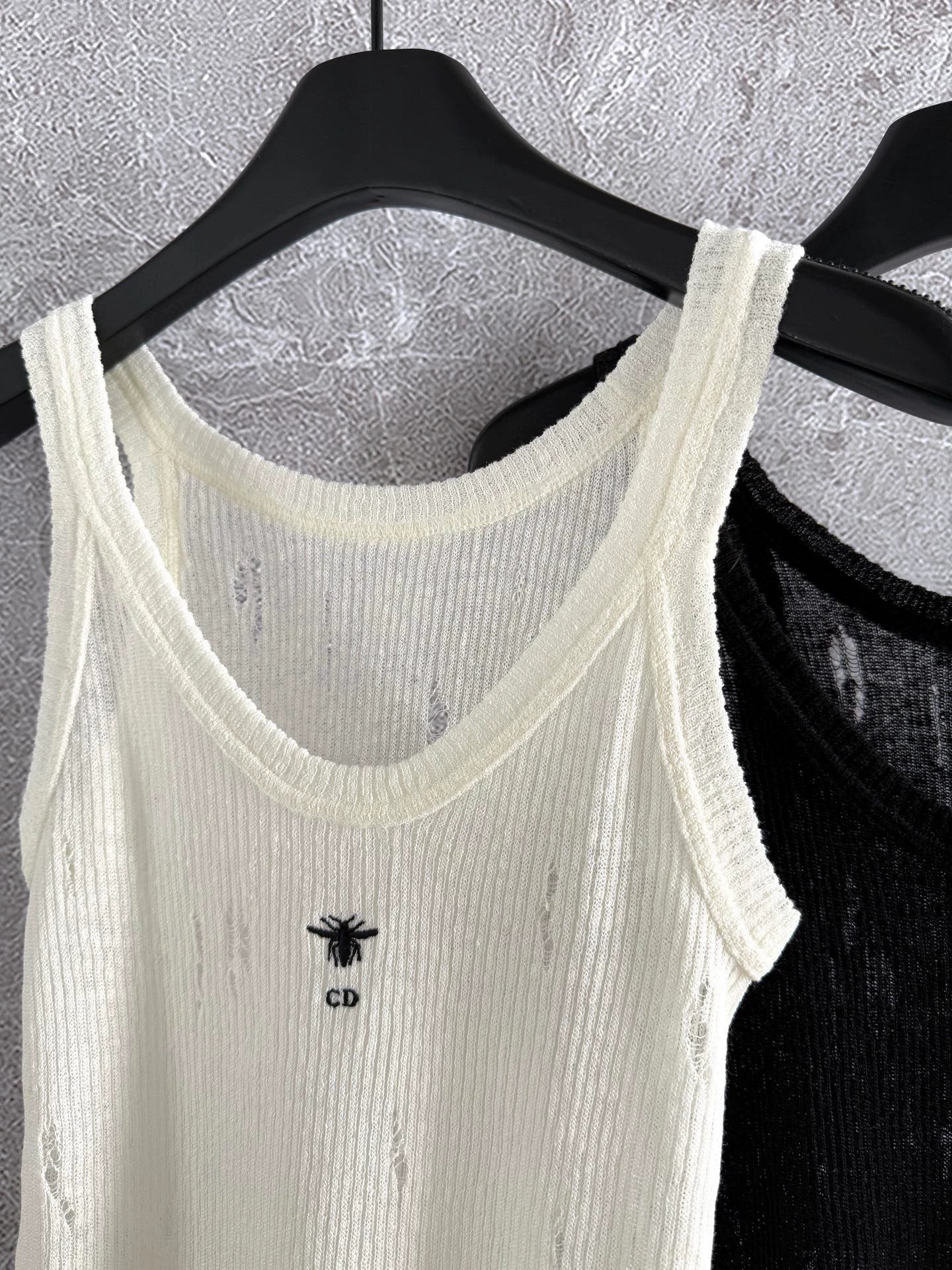 25 Hole craft vest sleeveless top