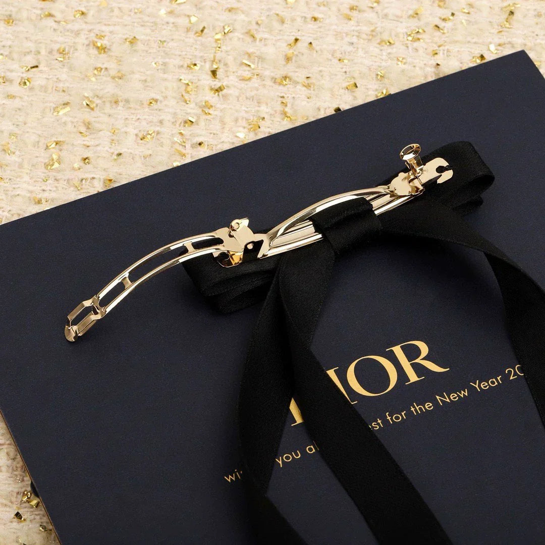 25 new bow letter hairpin