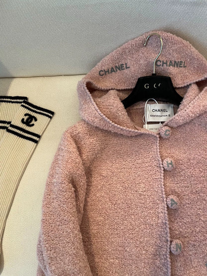 25fw Hooded lamb wool cardigan（Medieval Series）