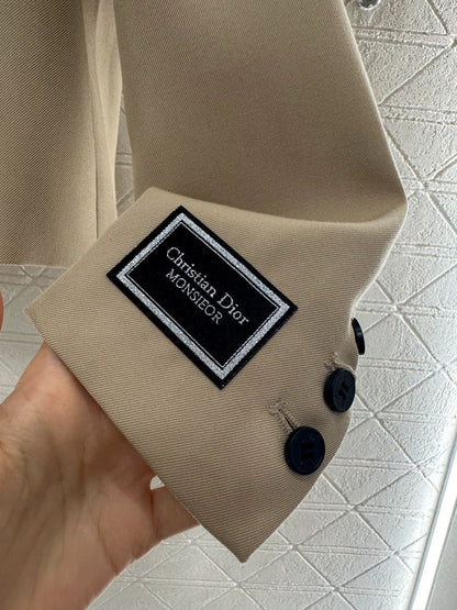 25fw Collar suit belt shorts set