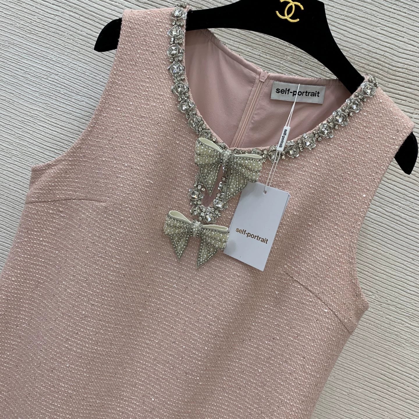 25fw Bow brooch decorative skirt