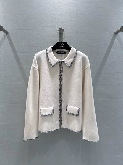 Turnover Xiaoxiang cardigan