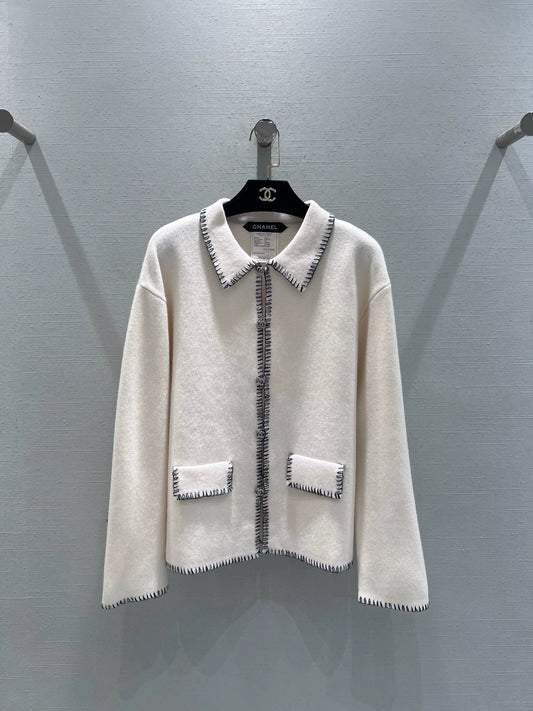 Turnover Xiaoxiang cardigan