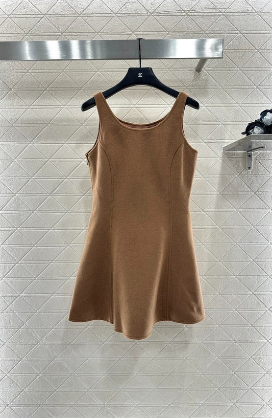 25fw woolen vest dress