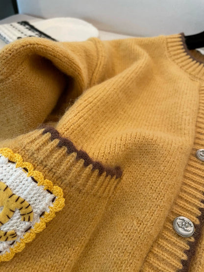 25fw New Knitted Cardigan (vintage series)