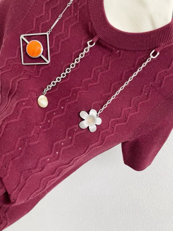 25fw Pendant ornament short sleeved