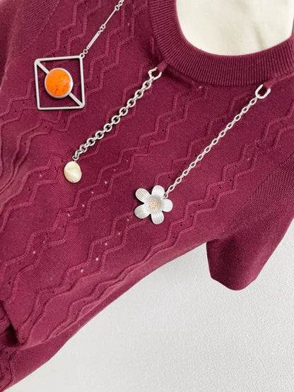 25fw Pendant ornament short sleeved